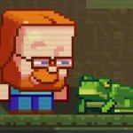 Jeb looks at Frog