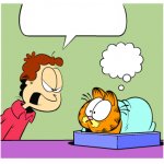 Garfield SLeeping meme