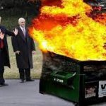 Trump Putin Dumpster Fire