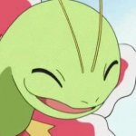 Happy Meganium GIF Template