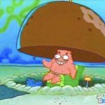 Coconut smashing patrick