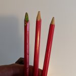 Blunt pencils