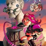 Agent 8 and the NILS statue