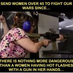 Women should fight wars