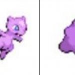 Mew & Ditto template