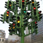 Confusing traffic lights