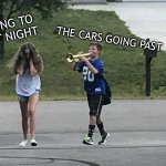 When your house is right next to a main road | ME TRYING TO SLEEP AT NIGHT THE CARS GOING PAST | image tagged in cars,roads,loud,memes,funny,so true memes | made w/ Imgflip meme maker