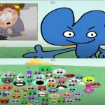 pov: comedy | image tagged in bfb excited,south park | made w/ Imgflip meme maker