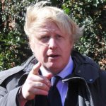 Boris Johnson pointing template