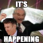 Ron Paul Rand Paul it’s happening gif GIF Template