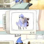 Moredecai and Rigby surfing the web | image tagged in moredecai and rigby surfing the web,regular show,disgusting,memes,shocked,funny | made w/ Imgflip meme maker