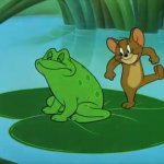 Jerry Kick a Frog