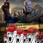 Biden Thanos MAGA meme