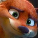 Nick Wilde forced smile