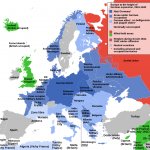WWII map Europe