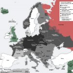 WWII map Europe