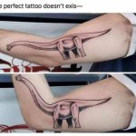 The perfect dinosaur tattoo