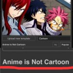 Anime is not cartoon