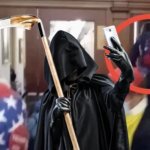 grim reaper selfie ashli babbitt capitol riot meme