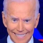 Crazed, grimacing obiden says