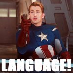 Captain America language
