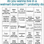 some sort of bingo except its not a bingo or is it meme