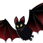 Halloween bat template