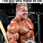 lol | them: mistakes only make you stronger
 The guy who made tik tok | image tagged in biceps | made w/ Imgflip meme maker