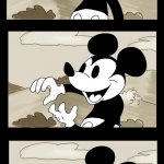 Mickey Mouse Unsee meme