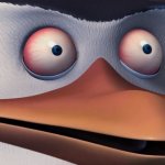 Penguins of madagascar skipper red eyes meme