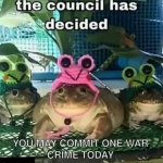 Phrog council meme