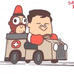 Mannbulance (With Spy) meme
