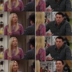 Joey learns french meme