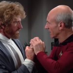 Picard and mute diplomat.