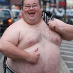 Ouch... | Me heading back to KFC to complain about the family sized bucket is too small... WHEN I LIVE ALONE | image tagged in fat guy,kfc,funny memes,meme,funny | made w/ Imgflip meme maker