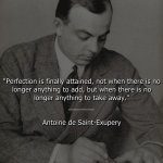 Antoine de Saint-Exupery quote meme