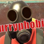 Pyro furryphobia meme