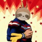 Sloth thumbs up GIF Template