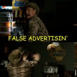Zombieland False Advertising meme