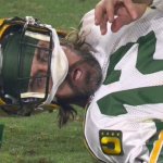 Aaron Rodgers sack