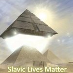 Stargate ship landing | Slavic Lives Matter | image tagged in stargate ship landing,slavic | made w/ Imgflip meme maker
