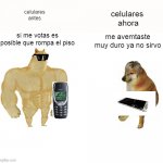celulares antes y ahora