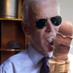 Biden gets a special scoop
