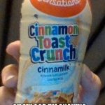 THEY TURNED CINNA INTO A MILK