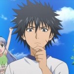 Touma deep thoughts