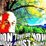 Ron Paul don't give up now you've almost made it deep-fried