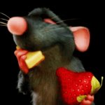 Remy Eating Cheese | image tagged in ratatouille,cheese,rat,remy | made w/ Imgflip video-to-gif maker