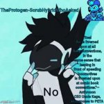 TheProtogen-ScrubHybridWhoAsked template meme