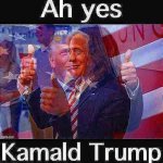 Ah yes Kamald Trump meme