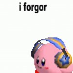 Kirby forgor
